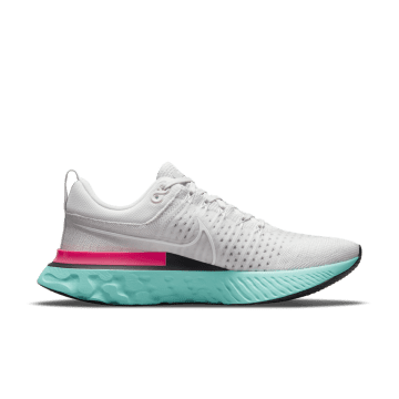 Nike React Infinity Run Flyknit 2 Miami Platinum Tint / Grey Fog / Dynamic Turquoise / White (CT2357-005)