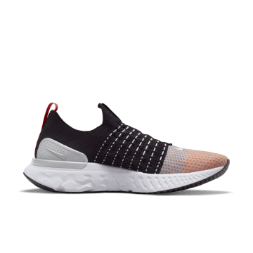 Nike React Phantom Run Flyknit 2 Black Team Orange Black / Team Orange / Electric Green / White (DQ7647-001)