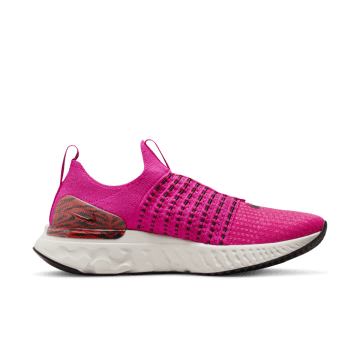 Nike React Phantom Run Flyknit 2 Pink Prime Zebra (W) Pink Prime / Phantom / Habanero Red / Black (DQ7649-600)