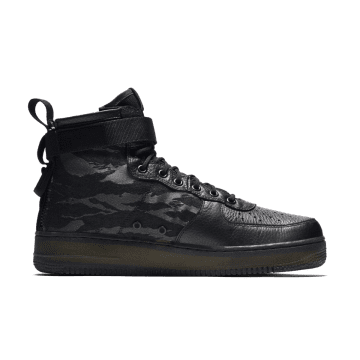 Nike SF Air Force 1 Mid Black Cargo Khaki Black / Black-cargo Khaki (AA7345-001)