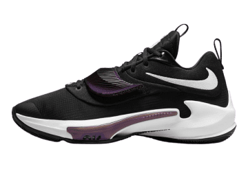 Nike Zoom Freak 3 Project 34 Black / Black-white-purple (DA0695-001/DA0694-001)
