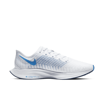 Nike Zoom Pegasus Turbo 2 White White / Blue Void / Football Grey / Photo Blue (AT2863-100)