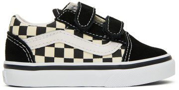 Vans Baby Black & White Checkerboard Old Skool Sneakers (VN0A38JNP0S1)