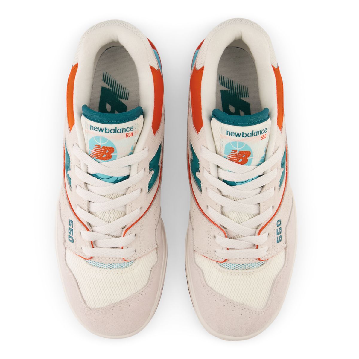 New Balance 550 Sea Salt / Verdigris / Poppy (BBW550V142374)