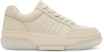 AMIRI Beige Stadium Low Sneakers (SS22MFS007)