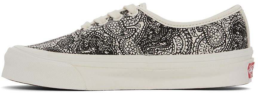 Vans Black & White UA OG Authentic LX Sneakers (VN0A4BV9B4L)