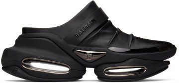 Balmain Black B-Bold Mule Sneakers (XN1VL686LDRL)