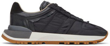 Maison Margiela Black Evolution Running Sneakers (S37WS0575 P4341)