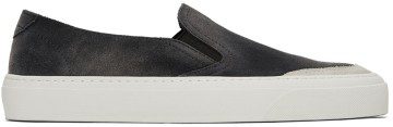 John Elliott Black Haze Slip On Sneakers (J033Q2614A)