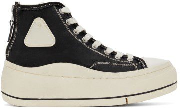 R13 Black Kurt High-Top Sneakers (R13S5029M-S041A)