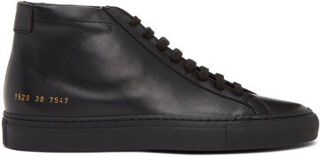 Common Projects Grey Achilles Mid Sneakers (ARTICLE 1529)