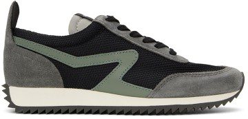 rag & bone Yellow Retro Runner Low-Top Sneakers (WFF22SF0032A3)
