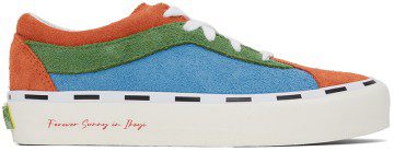 Vans Blue & Red Dobale Edition Vault Bold NI LX Low Sneakers (VN0A4U49BC1SPRING)