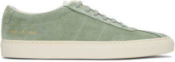 Common Projects Grey Suede Summer Edition Low Sneakers (ARTICLE 2328)