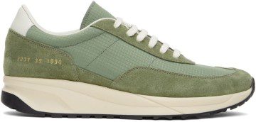 Common Projects Tan Track 80 Low Sneakers (ARTICLE 2331)