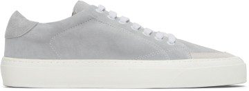 John Elliott Grey Suede Haze Low Sneakers (J024Q26658A)
