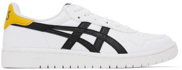 Asics Kids White & Black Japan S Big Kids Sneakers (1204A007-106)