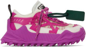 Off-White Off-White & Pink Odsy 1000 Sneakers (OWIA180S22FAB0010132)