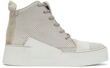 Boris Bidjan Saberi Off-White Bamba 1.1 High Top Sneakers (290-SS2200B1000000SM-0019)
