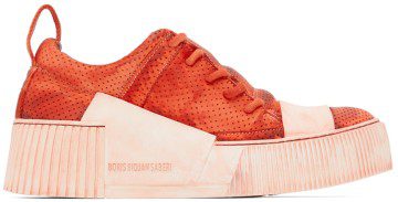 Boris Bidjan Saberi SSENSE Exclusive Red Bamba 2.1 Sneakers (SSNSx15)