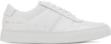 Common Projects White BBall Low Sneakers (3864)