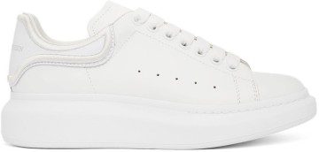 Alexander McQueen White Oversized Sneakers (682396WIBN59000)