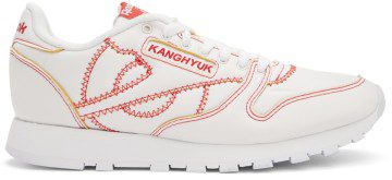 Kanghyuk White Reebok Classic Edition Sneakers (GW1069)