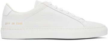 Common Projects White Retro Low Sneakers (ARTICLE 2311)