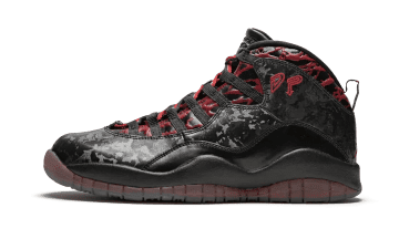 Jordan 10 Retro Doernbecher Black / Gym Red (636214-066)