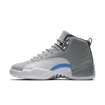 Jordan 12 Retro Grey University Blue Grey / University Blue-white (130690-007)