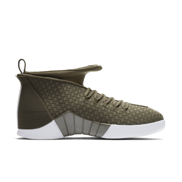 Jordan 15 Retro PSNY Olive Suede Friends and Family Medium Olive / Medium Olive-sail-medium Olive (AO2568 200)