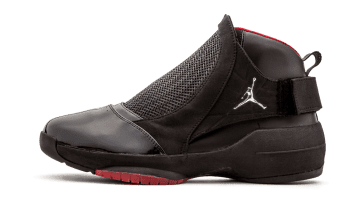 Jordan 19 Retro Bred CDP (2008) Black / Chrome-varsity Red (332549-001)