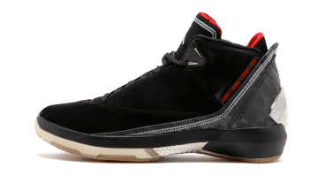 Jordan 22 OG Black Varisty Red Black / Varsity Red-metallic Silver (315299-001)
