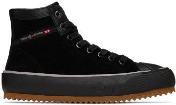 Diesel Black S-Principia Mid Sneakers (Y02966P4779)