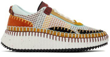 Chloé White Nama Sneakers (CHC22S579Y0)
