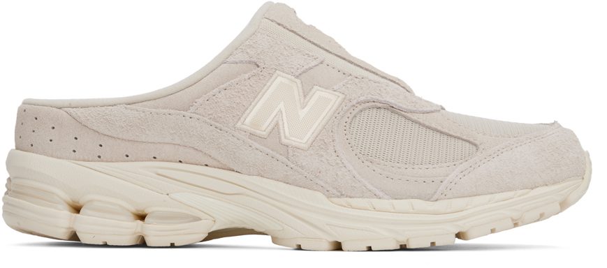 New Balance Taupe 2002RM Mules (M2002RMG)