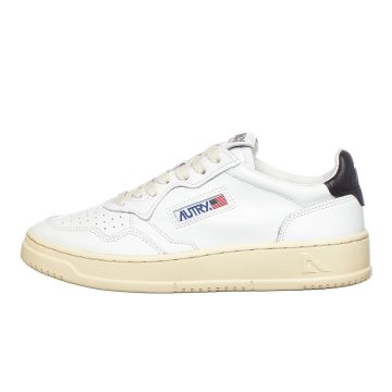 Autry Medalist Low Leather / Leather White / Black (AULWLL22)