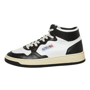 Autry Medalist Mid White / Black (AUMMWB01)