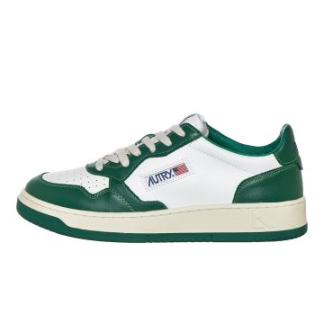 Autry Medalist Low White / Green (AULMWB03)