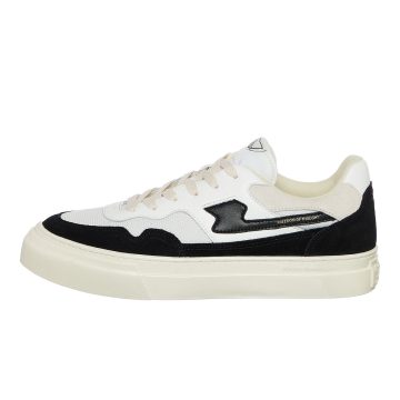 Stepney Workers Club Pearl S-Strike Suede Mix White / Black (YA09506)