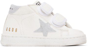 Golden Goose Baby Off-White June Sneakers (GJF00386.F003323.80185)