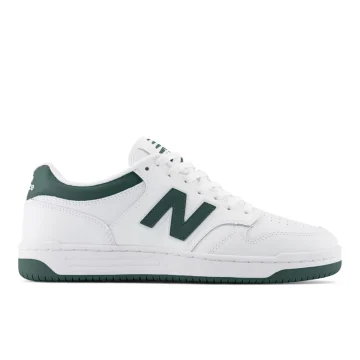 New Balance BB480 LNG White / Nightwatch Green (BB480LNG)