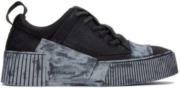 Boris Bidjan Saberi Black Bamba 2.1 Sneaker (326-BAMBA 2.1)