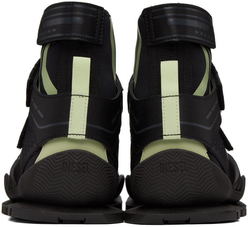 Diesel Black Pendhio Sock Sneakers (Y02900P4624)