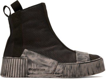 Boris Bidjan Saberi Khaki Bamba 3.2 Sneakers (337-BAMBA 3.2)