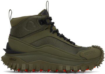 Moncler Khaki Trailgrip GTX Sneakers (H209A4M00200M2549)
