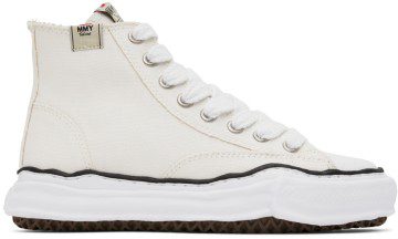 Miharayasuhiro Off-White Peterson High Sneakers (A01FW701)