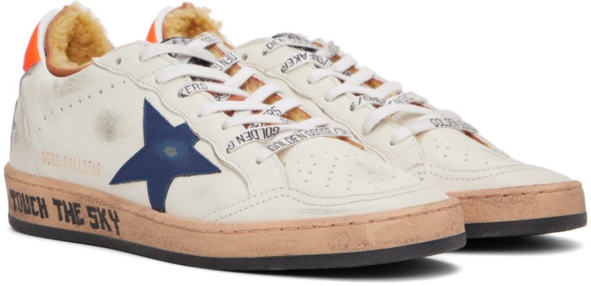 Golden Goose White Ball Star Sneakers (GMF00117.F003247.11194)