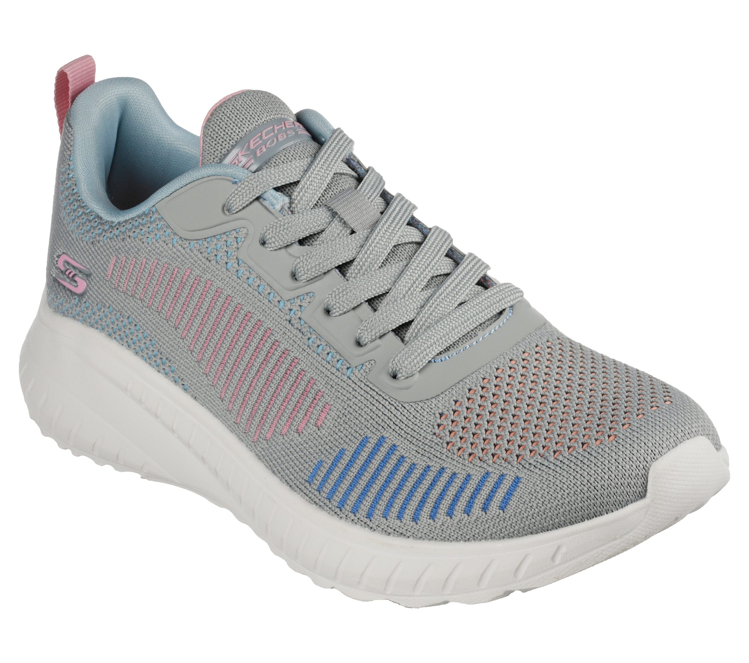 Skechers BOBS Squad Chaos – Color Crush – Grijs / Multi (117208-GYMT)
