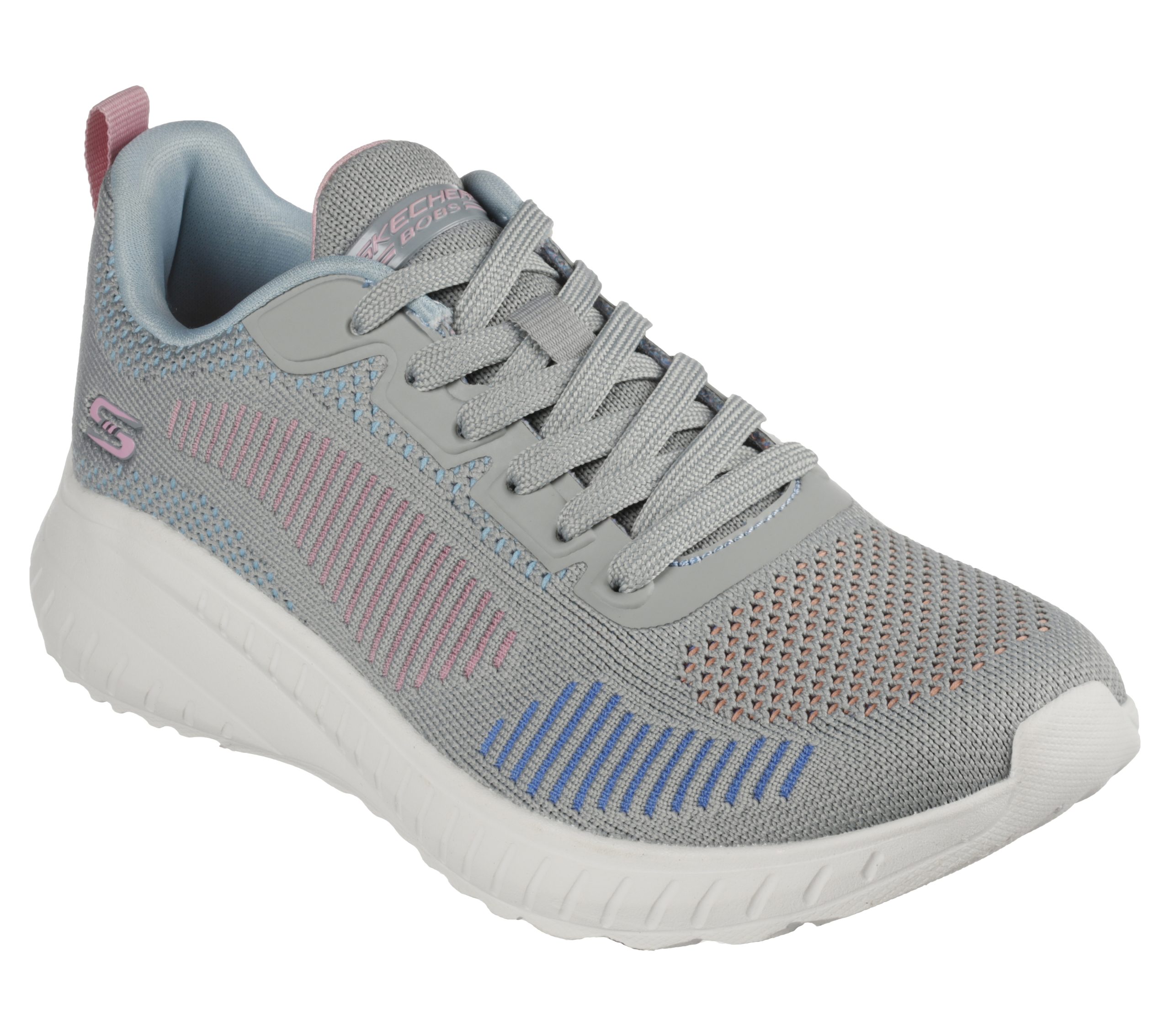 Skechers BOBS Squad Chaos – Color Crush – Grijs / Multi (117208-GYMT)